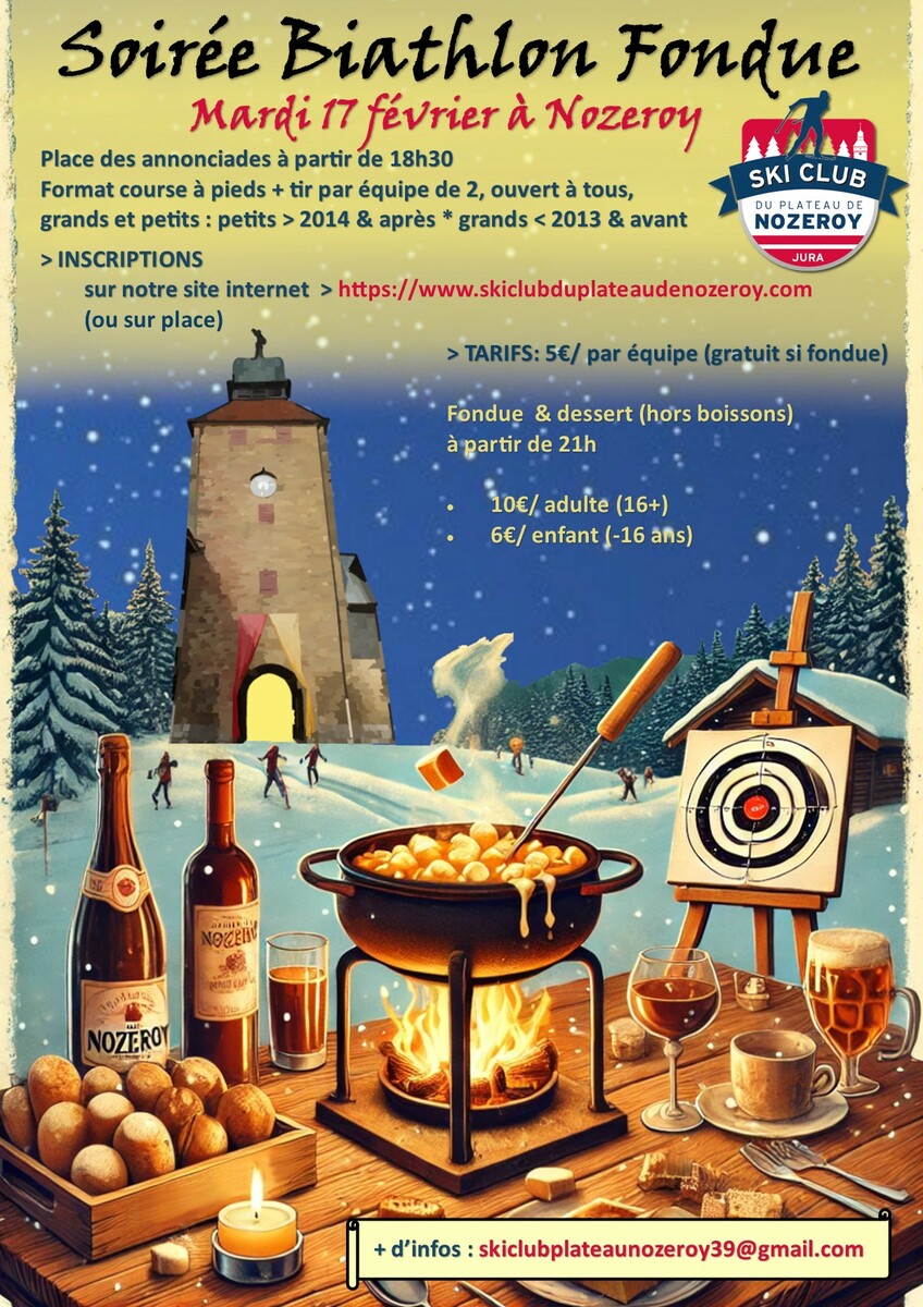 Soirée Biathlon/Fondue 2026